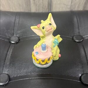 Whimsical World Of Pocket Dragons 1997 Happy Birthday Collectible Figurine